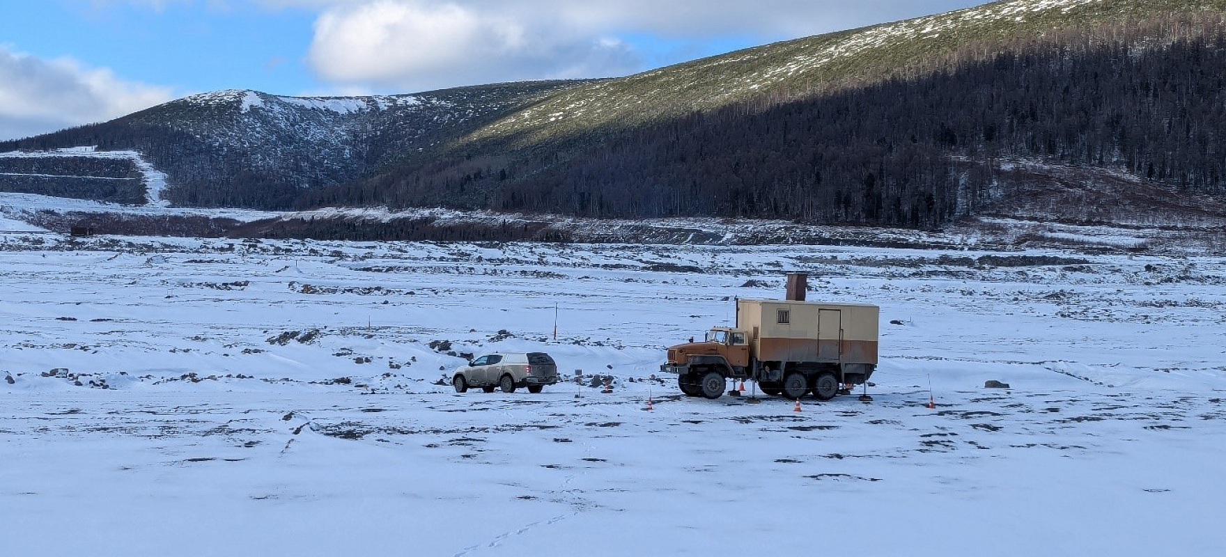 Статическое зондирование хвостов хвостохранилища ЗИФ "Вернинская"